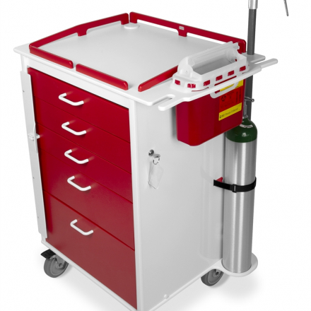 Valor Crash Cart available from Territory Instruments NT Medical Products and Healthcare Equipment Sales
